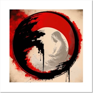 Enso Woman 2 Posters and Art